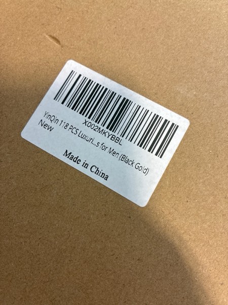 Condition photo showing New/Like New for YinQin 118 PCS Black Gold Happy Birthday Party Balloon Set with Filling Pump Foil Fringe Curtains Metallic Gold Foil Balloon Black Golden Happy Birthday Party Balloon Supplies Decoration for Men Women