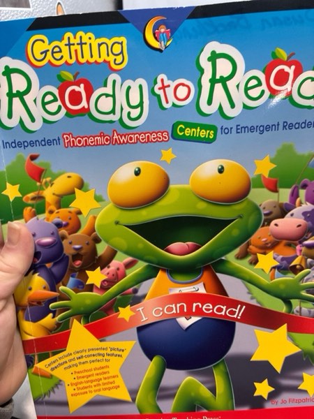 Condition photo showing Good Condition for Getting Ready to Read: Independent Phonemic Awareness Centers for Emergent Readers