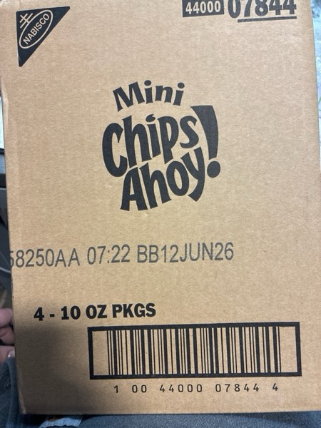 Condition photo showing New/Like New for Chips Ahoy! Mini Original Chocolate Chip Cookies Snack Pack - 10oz/10ct