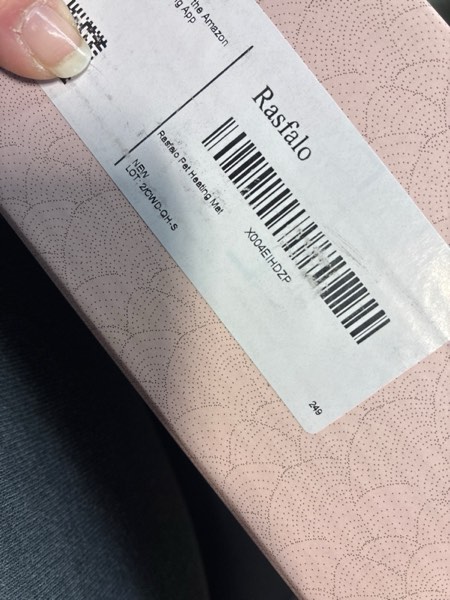 Condition photo showing New/Like New for Cat/Dog Heating Pad, 3 Timer and 3 Level Temperature Smart Sensor Electric Pet Heating Pad with Chew Resistant Cord, Indoor Warm Heated Bed for Dogs Cats -17.7x17.7 light grey 17.7" x 17.7"