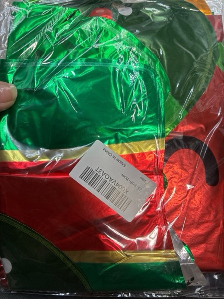 Condition photo showing New/Like New for Gingerbread Man & Gingerbread House Foil Party Balloons, Merry Christmas Balloons, Christmas Balloons for New Year Eve Holiday Festival Birthday Party Decorations (Gingerbread House)