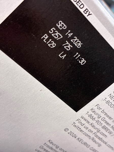 Condition photo showing New/Like New for Folgers Buttery Caramel Artificially Flavored Coffee, Keurig K-Cup Pods, 10 Count Box