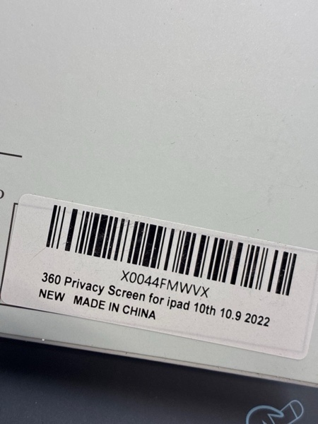 Condition photo showing New/Like New for Upgraded 360° Magnetic Privacy Screen Protector for iPad 10th generation (2022) / 11th generation (2025) (Landscape+Portrait Privacy), Removable 4-Way Anti Spy Screen Film, Anti Glare Blue Light Filter, High Sensitive Bubble Free Screen iPad 10th Gen 2022/11th Gen 2025 Black for iPad