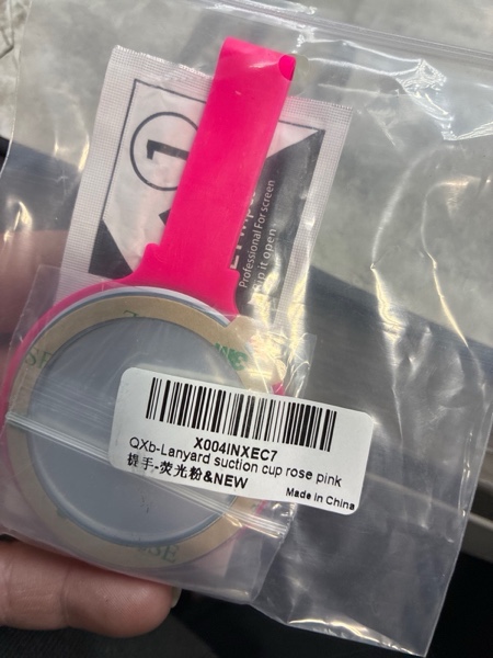 Condition photo showing New/Like New for for Magsafe Silicone Suction Cup Phone Mount Built-in Mirror for iPhone Hands-Free Cell Phone Accessory Holder for Selfies & Videos (Rose Pink)