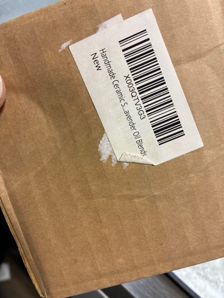 Condition photo showing New/Like New for Handmade Ceramic Scented Aroma Essential Oil Burner Diffuser Wax Melt Warmer Humidifier Aromatherapy Romantic Candle Tealight Home Room Office Decor Housewarming for Frankincense Lavender Oil Blends