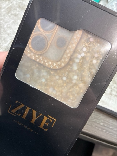 Condition photo showing New/Like New for ZIYE for iPhone 16 Glitter Case Cute Luxury Dimond Shiny Design for Women Girls Soft TPU Shockproof Protective Slim Sparkle Bling Phone Case Gold iPhone 16 Gold-1