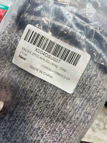 Condition photo showing New/Like New for 2PCS Arm Guards Cut Resistant Sleeves, Breathable Arm Protectors for Thin Skin, Reusable Protective Arm Sleeves for Gardening, Dog Biting, Working - Grey, 21cm