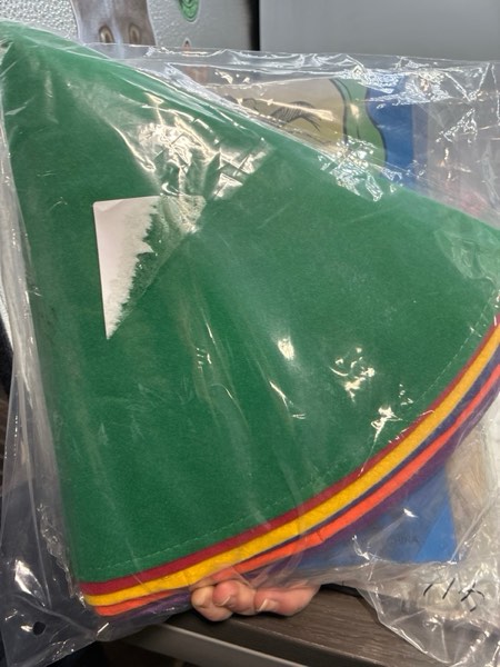 Condition photo showing New/Like New for Tudomro 14 Pieces Gnome Dwarf Costumes Includes Gnome Hats and Fake Mustache, Colorful Dwarf Hats and Beards Halloween Dwarfs Costumes for Adult Kids Funny Party Accessories