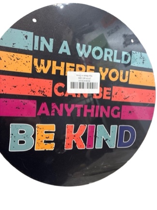 Kindness Decoration, Inspirational Decor for Home Office Classroom, Kindness Inspirational Gifts for Women Men, Mental Health Matter Awareness Month Be Kind Hanging Wall Decor, Where You