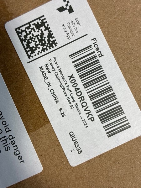 Condition photo showing New/Like New for Ficerd Women's Puff Long Sleeve Tunic Tops Pleated Crew Neck Blouses Dressy Casual Shirts 2025 Trendy Clothing Rose Red (Small)