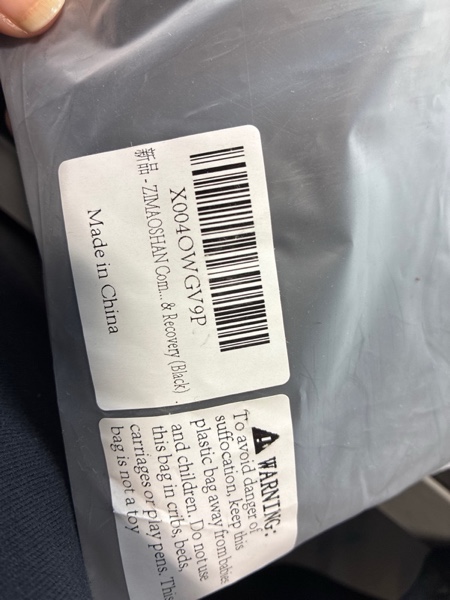 Condition photo showing New/Like New for ZIMAOSHAN Compression Ankle Brace for Women and Men – Support for Sprains, Plantar Fasciitis & Sports Injury – Adjustable Strap for Basketball, Running, Joint Protection & Recovery (Black)