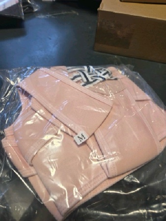 Condition photo showing New/Like New for Back Brace Posture Corrector for Women and Men Shoulder Straightener Hunchback Adjustable Support Upper Comfy Correction Back Pain Relief Scoliosis Lumbar Spine Upgraded (Pink, Medium)