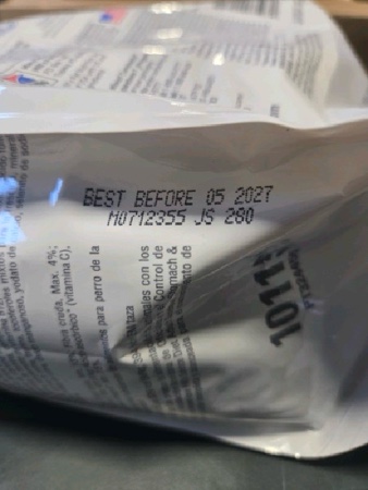 Condition photo showing New/Like New for Hill's Science Diet Sensitive Stomach & Skin, Adult 1-6, Stomach & Skin Sensitivity Support, Dry Dog Food, Chicken Recipe, 4 lb Bag