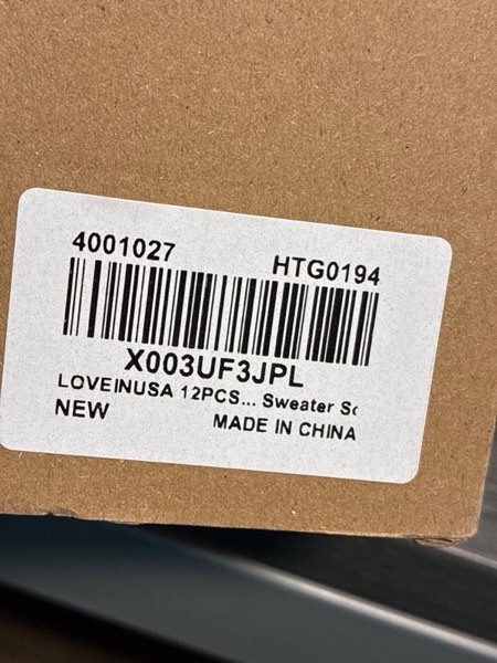 Condition photo showing New/Like New for LOVEINUSA 12PCS Knitting Loom and Pompom Maker Set, Round Knitting Looms Pom Pom Makers Hook Needles Knitting Crochet Kit for Hat Scarf Shawl Sweater Socks