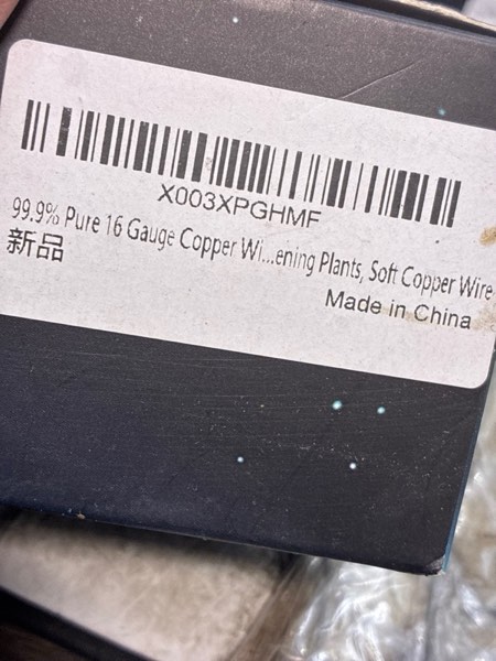Condition photo showing New/Like New for 99.9% Solid Copper Wire 10 Gauge 1 Pound 30 Ft Spool Soft Copper Wire for Jewelry Making Wire 1 pound 10 Gauge/2.59 mm 1