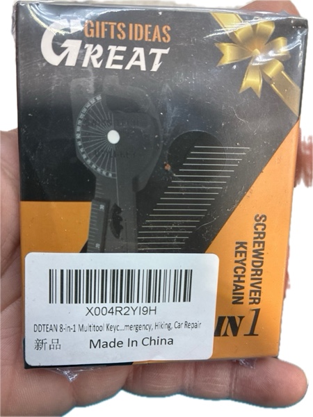 Condition photo showing New/Like New for stocking Stuffers for Men Adults — Gifts for Men: 8-in-1 Screwdriver Tool — Men’s Stocking Stuffers, Men’s Christmas Gifts for Dad Him Husband, White Elephant Gifts for Adults, Cool Gadgets