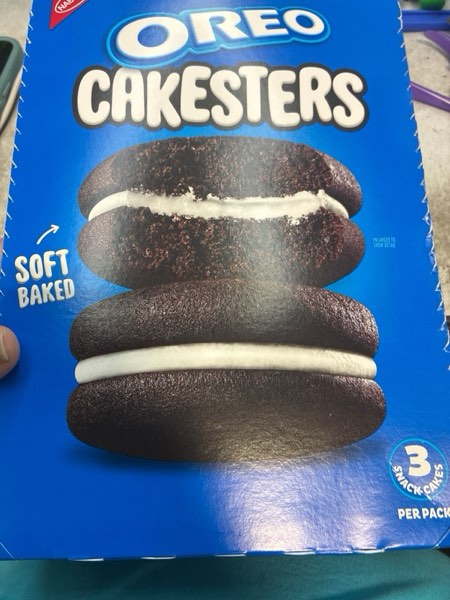 Condition photo showing New/Like New for Oreo Cakesters Soft Snack Cakes, 8-3.03 oz Snack Packs