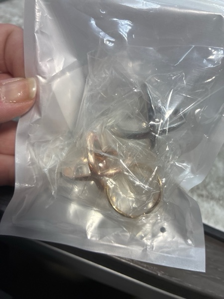 Condition photo showing New/Like New for 3 PCS Scarf Rings For Women, Anti Slip Scarf Clips, X Shape Shirt Ties Buckle, Scarfs Pins and Clips