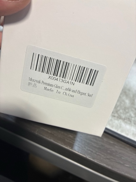 Condition photo showing New/Like New for Funny Hanging Christmas Ornaments 2025 - Surfboard Handcrafted Glass Blown Tree Decorations, 3D Premium Decorative Waterproof Holiday Decor for Xmas Home Outdoor Window Gifts