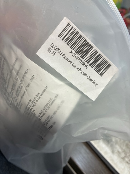 Condition photo showing New/Like New for 1 Pcs Doll Protective Case for 17 CM Standing Figure, Clear Acrylic Doll Display Storage Box with Key Chain Strap, Portable Showcase Cover for Collectibles