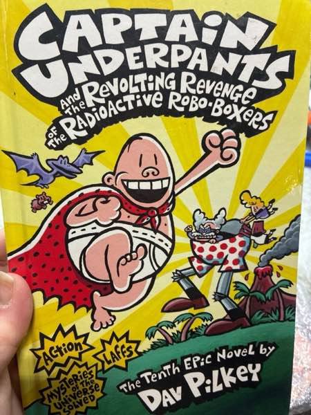 Condition photo showing As Is for Captain Underpants and the Revolting Revenge of the Radioactive Robo - Boxers