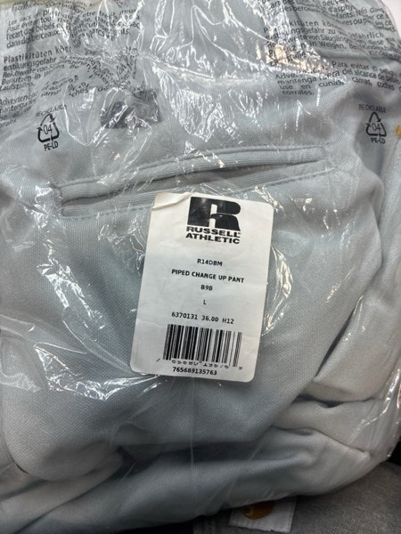 Condition photo showing New/Like New for Russell Athletic Piped Change Up Baseball Pant (Large)