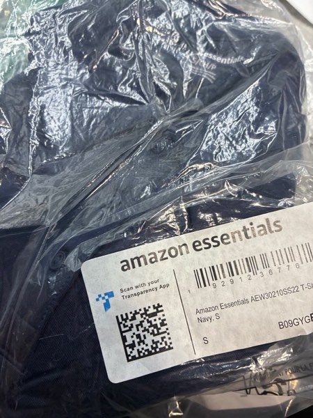 Condition photo showing New/Like New for Amazon Essentials Women's Tech Stretch Tennis T-Shirt