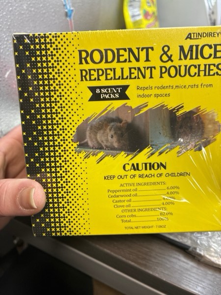Condition photo showing New/Like New for Mouse Repellent Pouches,Peppermint Oil Powered, Indoor Outdoor & Car Use, Natural Rodent Deterrent for Home, RV, Garage | Safe for Pets & Kids,Advanced Botanical Formula for RV & Vehicle Protection