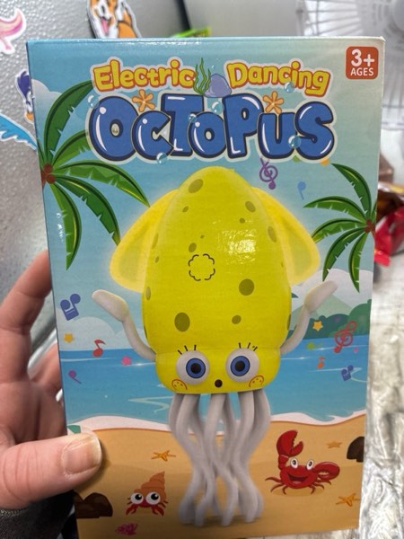 Condition photo showing New/Like New for Electric Dancing Octopus Baby Toy with LED Light and Music, Dancing Squid Kids Toys Boys Girls Age 3-5 4-5, Automatic Obstacle Avoidance Birthday for Boys Girls