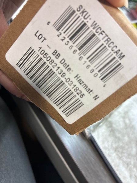 Condition photo showing New/Like New for Ninja Thirsti Flavored Water Drops, FRUITI CHILL Tropical Pineapple, Bold Fruit Flavor, Sparkling or Still, Zero Calories, Zero Sugar, Makes 17, 12oz drinks, 3 Pack, WCFTRCCAM