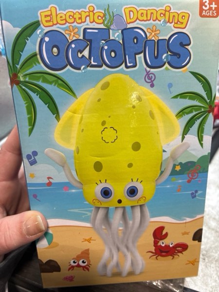 Condition photo showing New/Like New for Electric Dancing Octopus Baby Toy with LED Light and Music, Dancing Squid Kids Toys Boys Girls Age 3-5 4-5, Automatic Obstacle Avoidance Birthday for Boys Girls