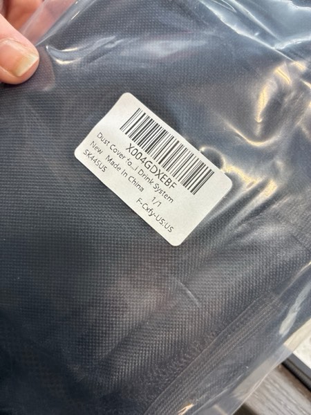 Condition photo showing New/Like New for Soda Machine Dust Cover for Ninja Thirsti Drink System, Cover Bag with Storage Pockets Compatible with Ninja Thirsty, Flavored Water Drops(Bag Only), Black