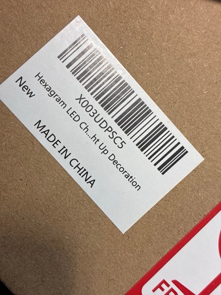 Condition photo showing New/Like New for Hexagram Christmas Decorations Indoor Christmas Gnomes Table Centerpieces Train Decor - Lighted Gnome Tabletop Decor, Light Up Xmas Train Figurines for Home Christmas 12"x2.8"x3.6"