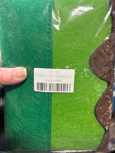 Condition photo showing New/Like New for 3.3ft DIY Felt Christmas Tree Set 32 Detachable for Ornaments, Christmas Tree for Toddlers, Xtmas Tree Set with Ornaments for Kids, Best White Elephant for Grandkids