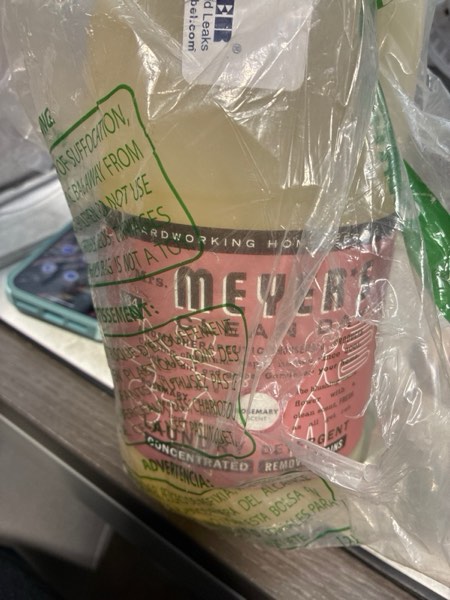 Condition photo showing New/Like New for Mrs. Meyer's Clean Day - Laundry Detergent - Rosemary