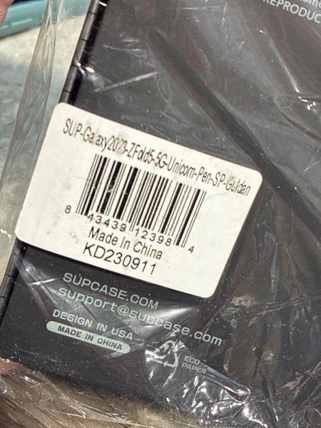 Condition photo showing New/Like New for SUPCASE Unicorn Beetle Case for Galaxy Z Fold 5 5G (2023)  [Belt Clip with Pen Holder] Shockproof Protective Rugged Case with Built-in Screen Protector & Kickstand (Guldan)