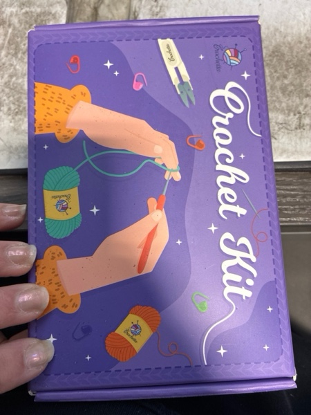 Condition photo showing New/Like New for Crochetta Crochet Kit for Beginners, Crochet Starter Kit w Step-by-Step Video Tutorials, Beginner Crochet Kit for Adults Kids Women Men Complete Kit Included (Table Leg Cover)