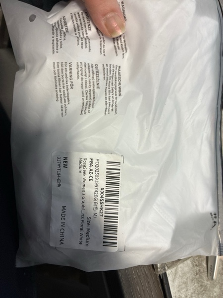 Condition photo showing New/Like New for Women's Graphic Crop Tops Crewneck Slim Fit Sleeveless Tank Tops Summer Tops Cowgirl Shirts Medium White