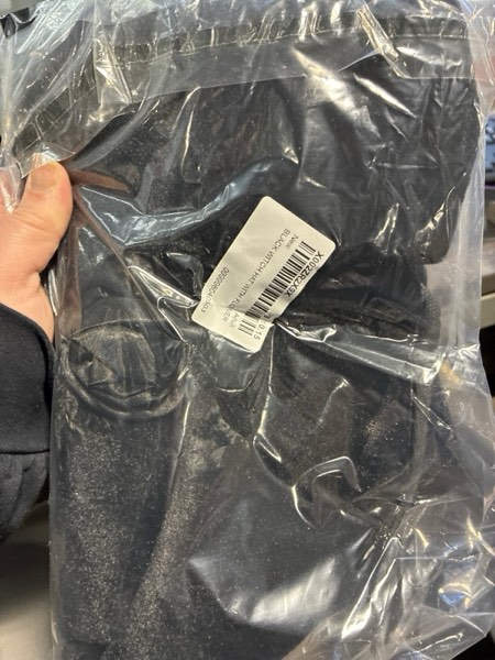 Condition photo showing New/Like New for Loftus Curly Witch with Feather Costume Hat Black One Size