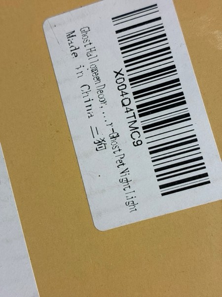 Condition photo showing New/Like New for Halloween Decorations Indoor,Ghost Decor, Light Up Ghost kit Set of 3 Ghost Dogs with LED Lights - Halloween Home Decor - Gifts for Dog Lovers - Office Desk Autumn Decor -Ghost Pet Night Light