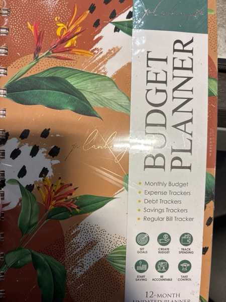 Condition photo showing New/Like New for PLANBERRY Budget Planner – Undated Monthly Finance Organizer – Financial Spiral Notebook for Money Budgeting with Expense & Bill Tracker - 6.1x8.1? Softcover (Golden Jungle) A5 (6.1" x 8.1") Golden Jungle