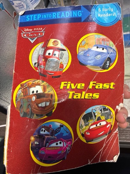 Condition photo showing As Is for Five Fast Tales (Disney/Pixar Cars) (Step into Reading)