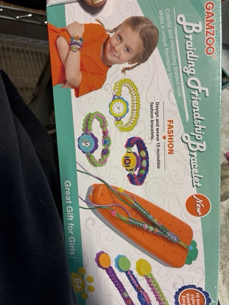 Condition photo showing New/Like New for Friendship Bracelet Making Kit for Girls - Craft Kits for Kids Ages 6-12 - Fun and Creative String B