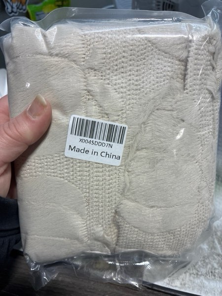 Condition photo showing New/Like New for Fall Table Runner, Off White Pumpkins 3D Faux Fur Table Runners, Soft Thanksgiving Halloween Table Decor for Indoor Outdoor, Autumn Home Party Decor, 13*72 Inch Offwhite 13" x 72"