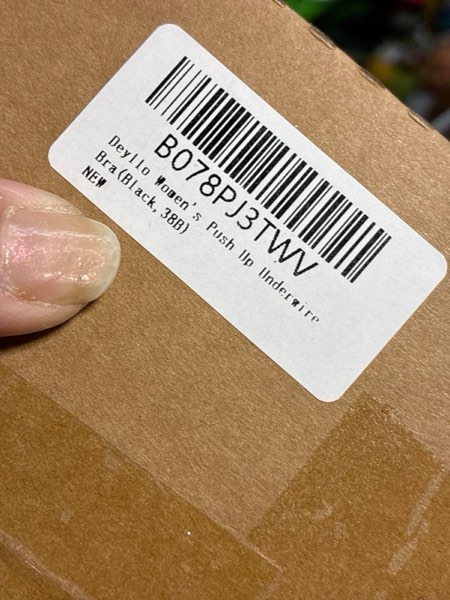 Condition photo showing New/Like New for (Size 38B) Deyllo Women's Full Coverage Plus Size Comfort Minimizer Bra Wirefree Non Padded