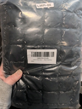 Condition photo showing New/Like New for Oweisong Large Puffer Tote Bag for Women Quilted Puffy Crossbody Shoulder Bag Laser Shinny Hobo Handbag