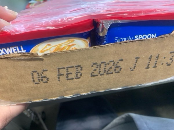 Condition photo showing New/Like New for 8.7 OZ COFFEE DRINK-INSTANT FLAVORED VANILLA CARAMEL LATTE 8 TRAY CASE (Bb 06 Feb 2026)