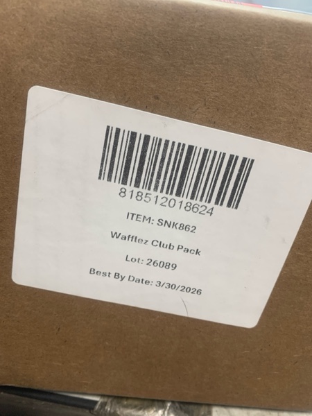 Condition photo showing New/Like New for Sprout Organic Wafflez Variety Pack Toddler Snack, (30 ct.)