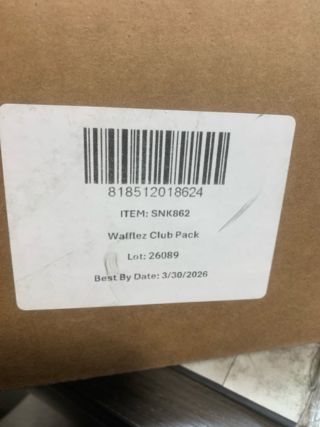 Condition photo showing New/Like New for Sprout Organic Wafflez Variety Pack Toddler Snack, (30 ct.)