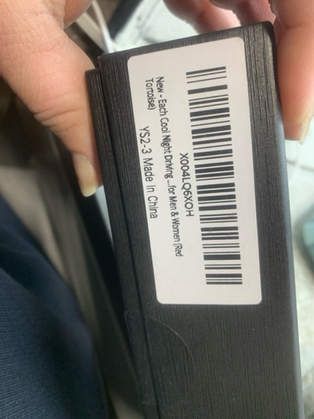 Condition photo showing New/Like New for Night Driving Glasses Night Vision Glasses Fit Over Glasses Polarized Anti-Glare UV400 Gift for Men Women Night Vision (Yellow Lens / Red Tortoise Frame)